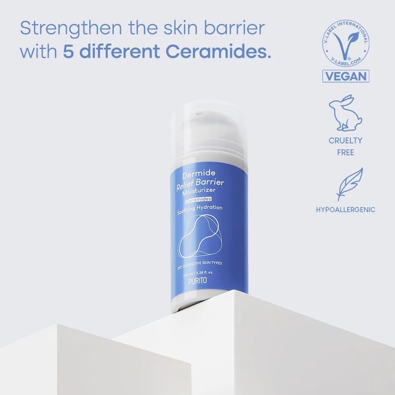 PURITO Dermide Relief Barrier Moisturizer (100ml) - Image 3
