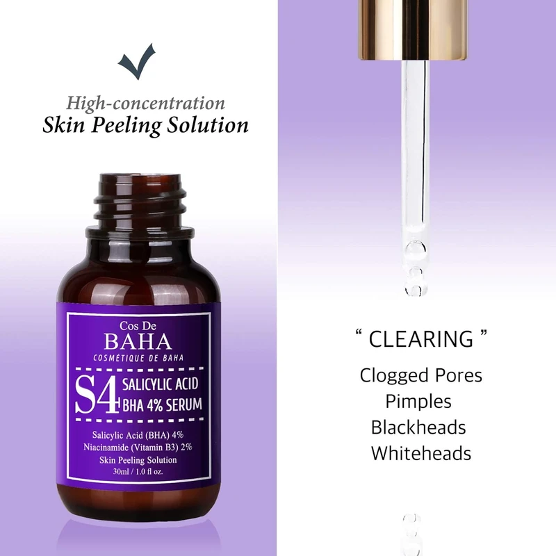 Cos De BAHA Salicylic Acid BHA 4% Serum (30m S4)
