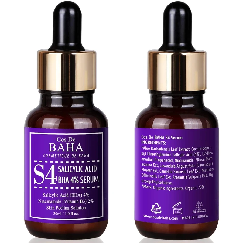 Cos De BAHA Salicylic Acid BHA 4% Serum (30m S4) - Image 7