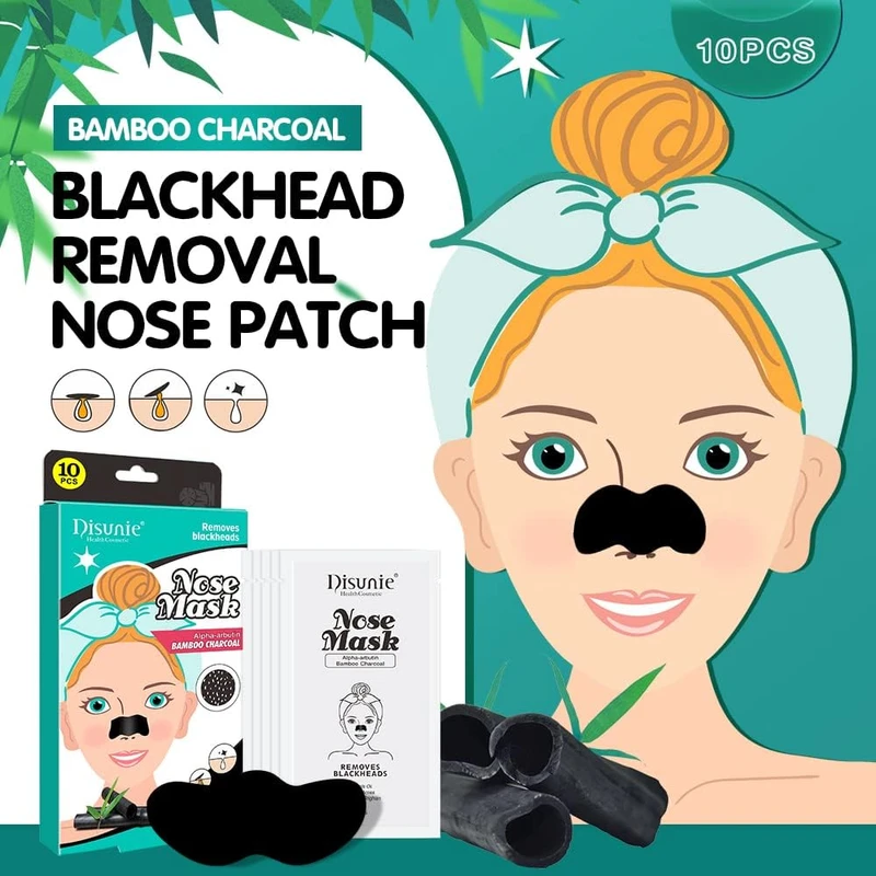 Disunie nose masks Bamboo charcoal (10pcs) - Image 7