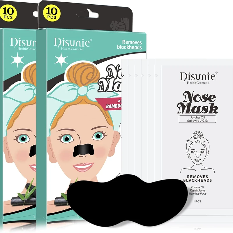 Disunie nose masks Bamboo charcoal (10pcs) - Image 8