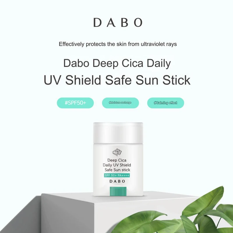 Dabo Deep Cica Daily UV Shield Safe Sun Stick SPF 50+ PA++++ - Image 3