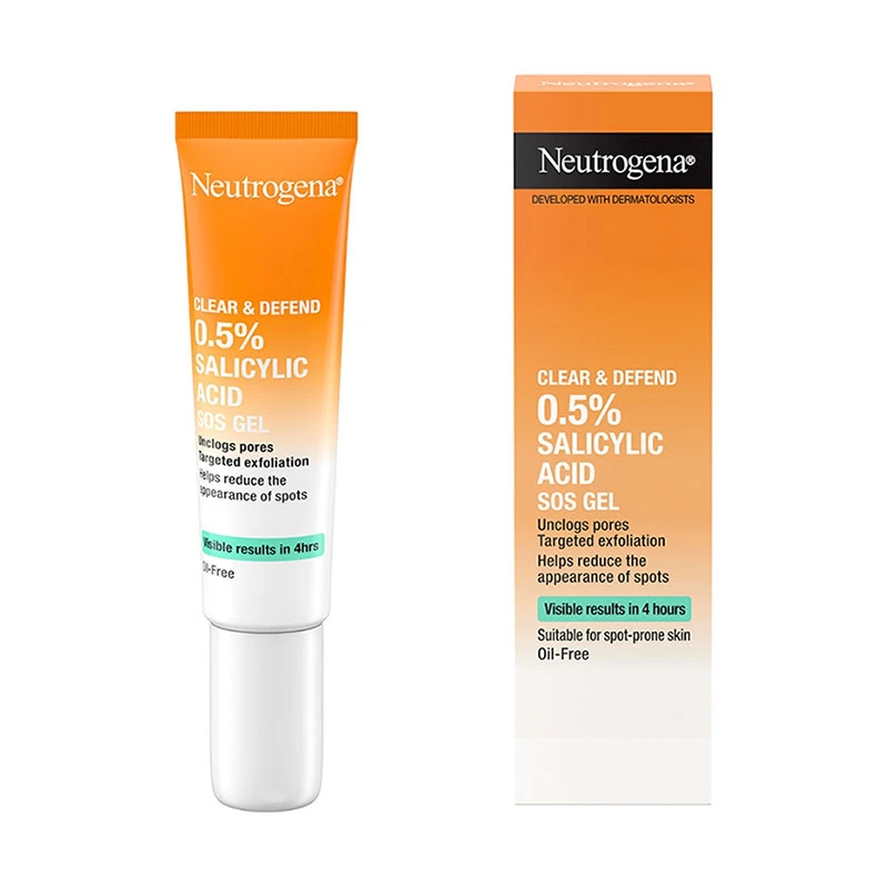 Neutrogena Clear & Defend 0.5% Salicylic Acid SOS Gel (15ml)