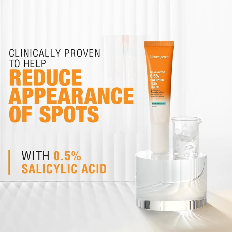 Neutrogena Clear & Defend 0.5% Salicylic Acid SOS Gel (15ml)
