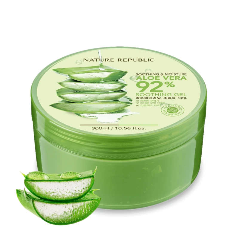 Nature Republic's 92% Soothing & Moisture Aloe Vera Gel (300ml)