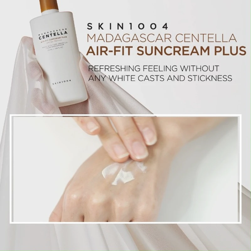 SKIN1004 Madagascar Centella Air-Fit Suncream Plus SPF 50+ PA++++ (50ml) - Image 6