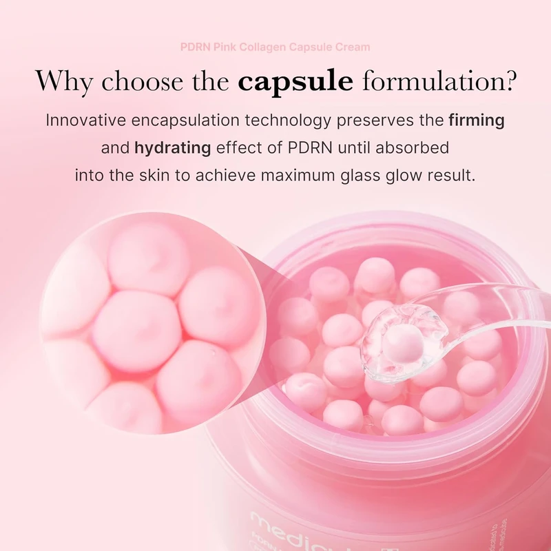 Medicube PDRN Pink Collagen Capsule Cream (55gm) - Image 6