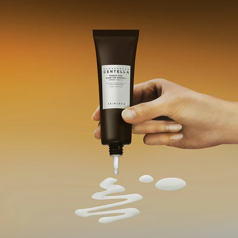 Skin1004 Madagascar Centella Probio-Cica Glow Sun Ampoule SPF50+ PA++++ (50ml) - Image 5