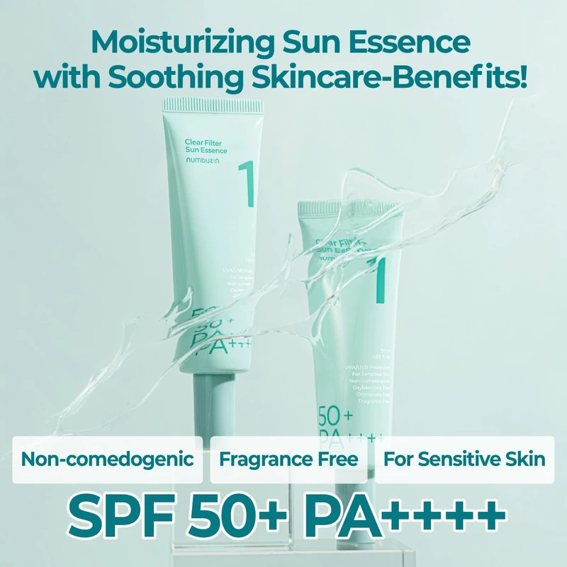 Numbuzin No. 1 Clear Filter Sun Essence