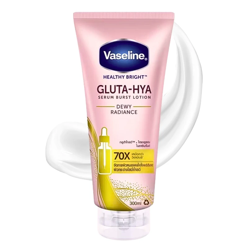 Vaseline Gluta-Hya Serum Burst Dewy Radiance Lotion