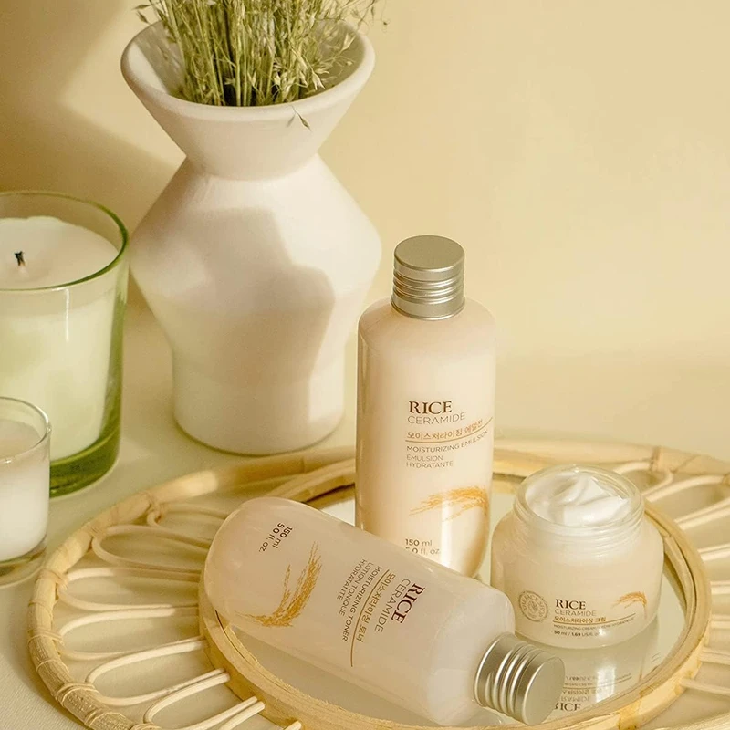 The Face Shop Rice & Ceramide Moisturizing Cream (50ml) - Image 6