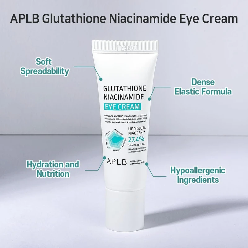 APLB Glutathione Niacinamide Eye Cream 20ml - Image 6