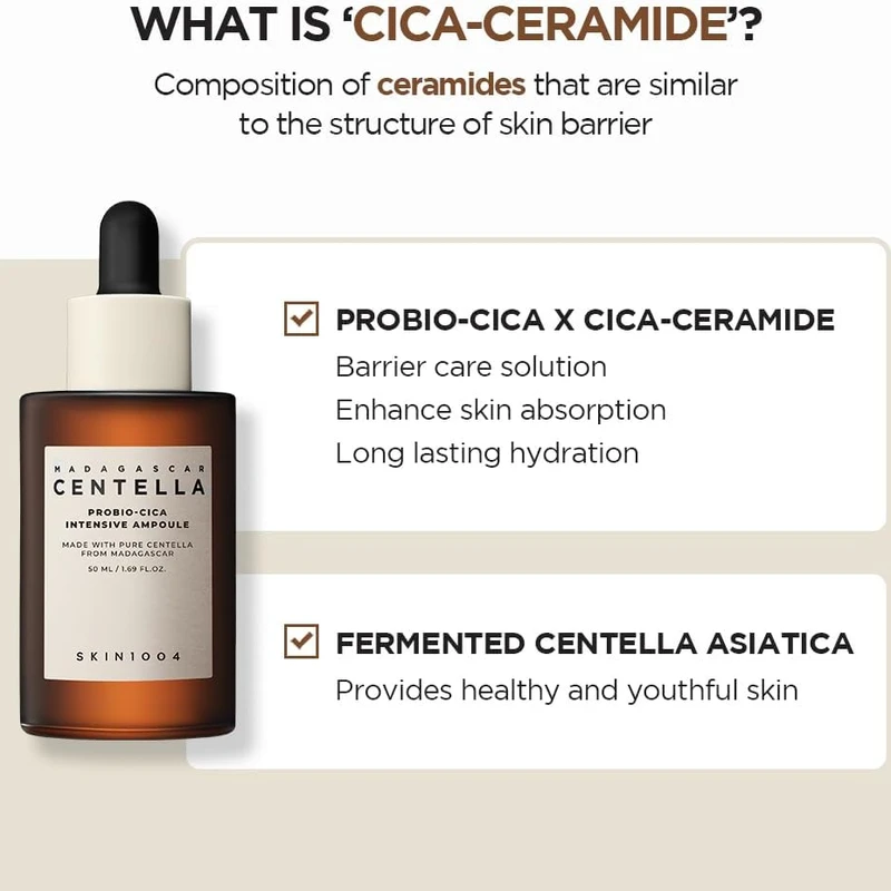 SKIN1004 Madagascar Centella Probio-Cica Intensive Ampoule - Image 5