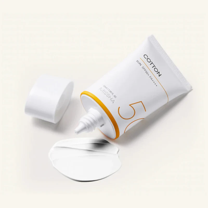 Missha All Around Safe Block Cotton Sun SPF50+ PA++++ (50ml)