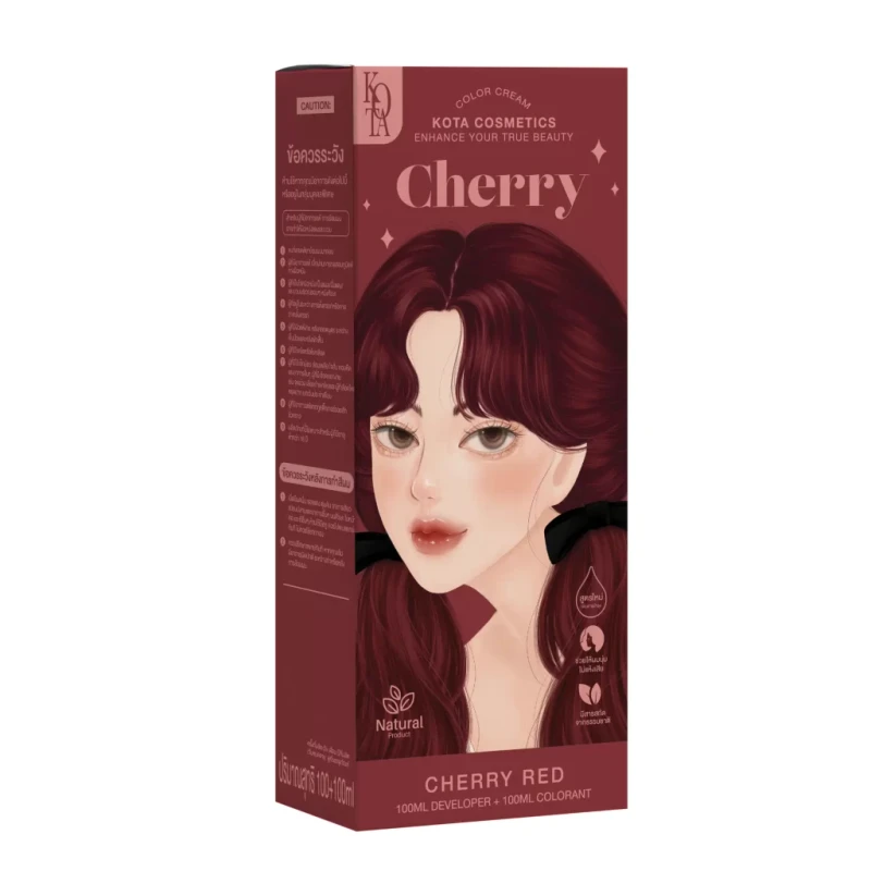 KOTA Hair Color Cherry Red - Natural Permanent