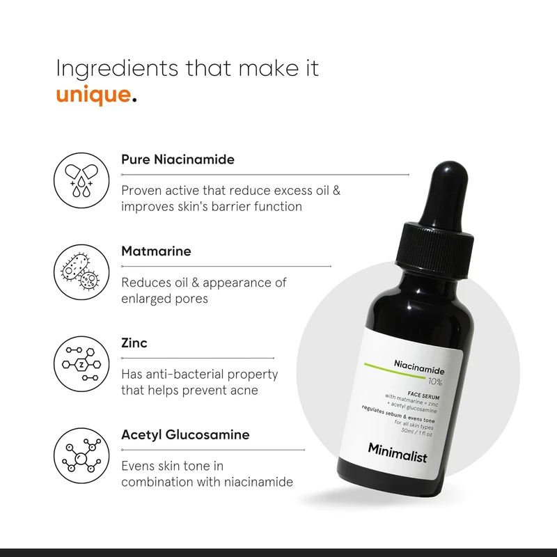 Minimalist 10% Niacinamide Face Serum (30ml) - Image 4