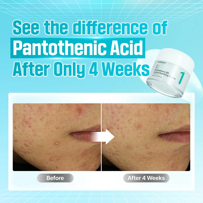 Numbuzin No. 1 Pantothenic B5 Active Soothing Cream (80ml) - Image 3