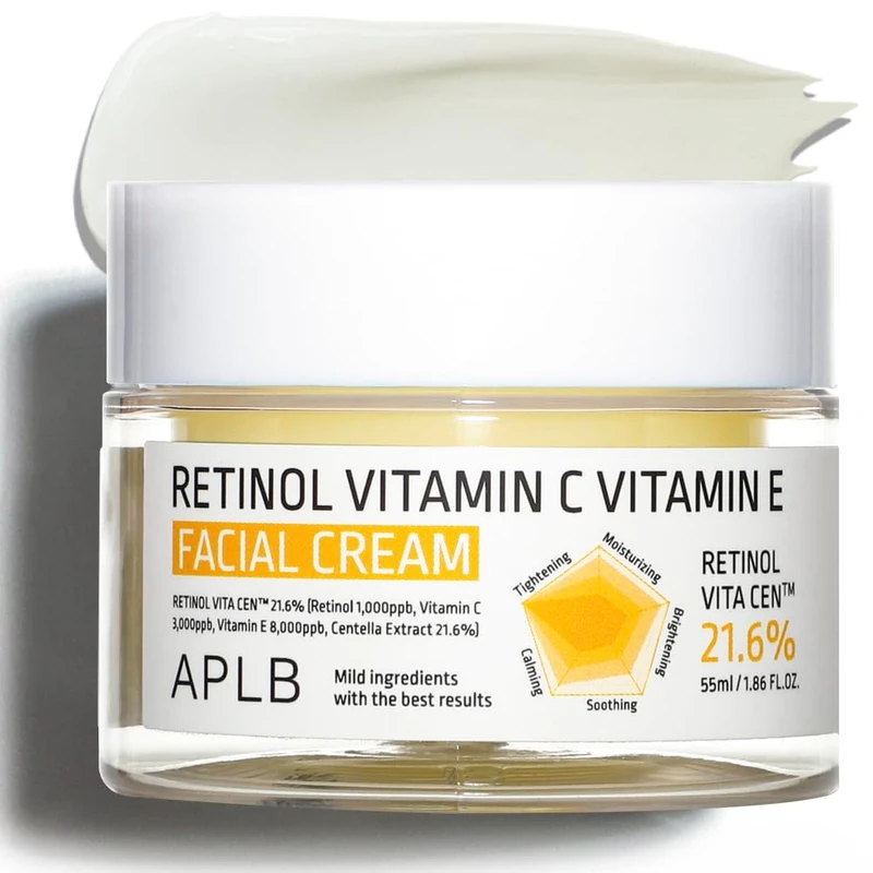 APLB Retinol Vitamin C Vitamin E Facial cream (55ml)