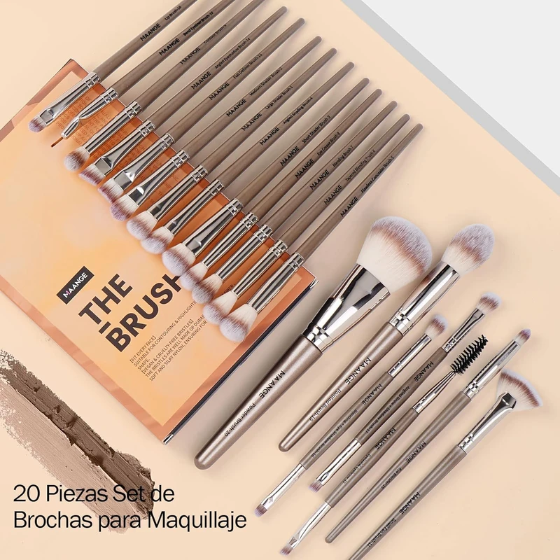 Make up Brushes, (20 Pcs) - Image 6