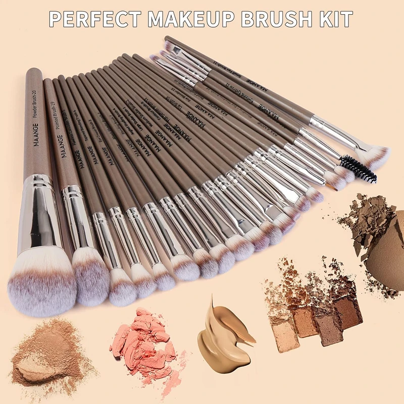 Make up Brushes, (20 Pcs) - Image 7