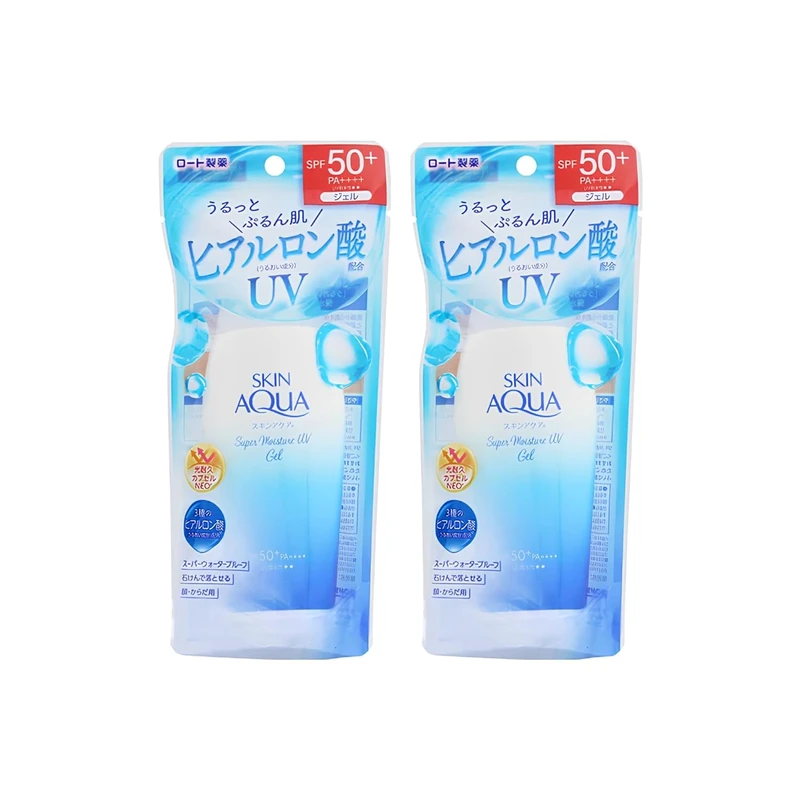 Skin Aqua Sunscreen Super Moisture UV Gel SPF50+ PA++++  (110g)
