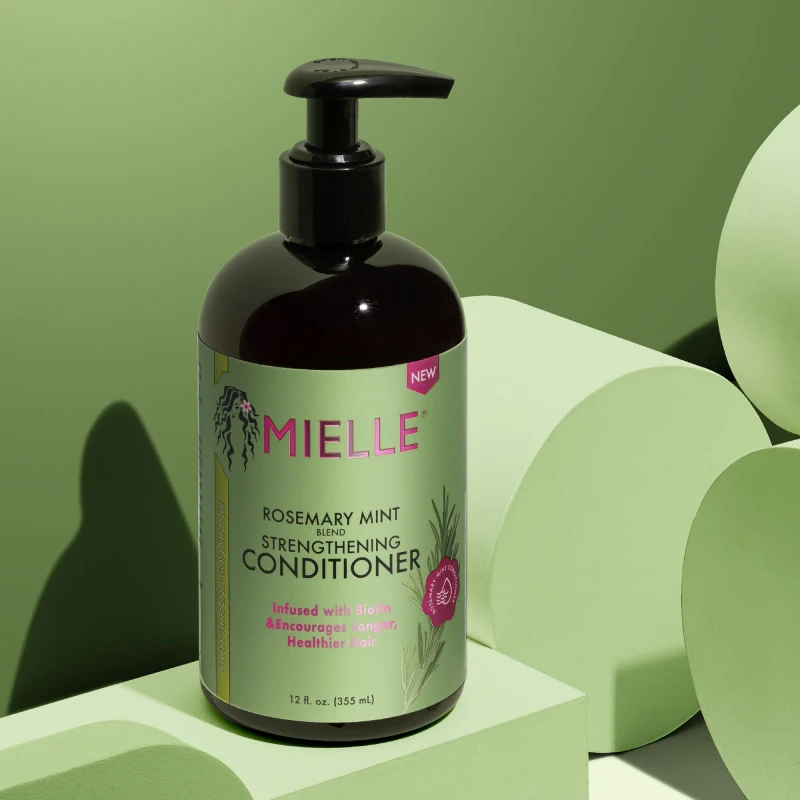 Mielle Rosemary Mint Strengthening Conditioner (355ml) - Image 3