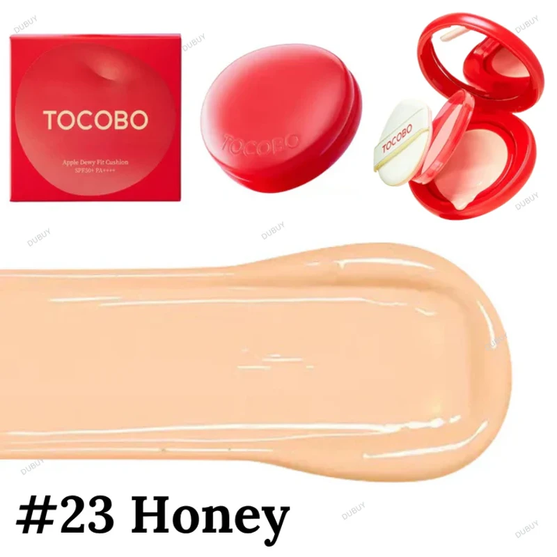 TOCOBO Apple Dewy Fit Cushion 23 Honey + Refill pack