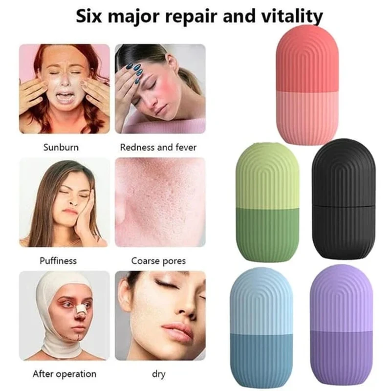 Reusable Beauty Ice Facial Roller Random Color 1 Pcs - Image 3