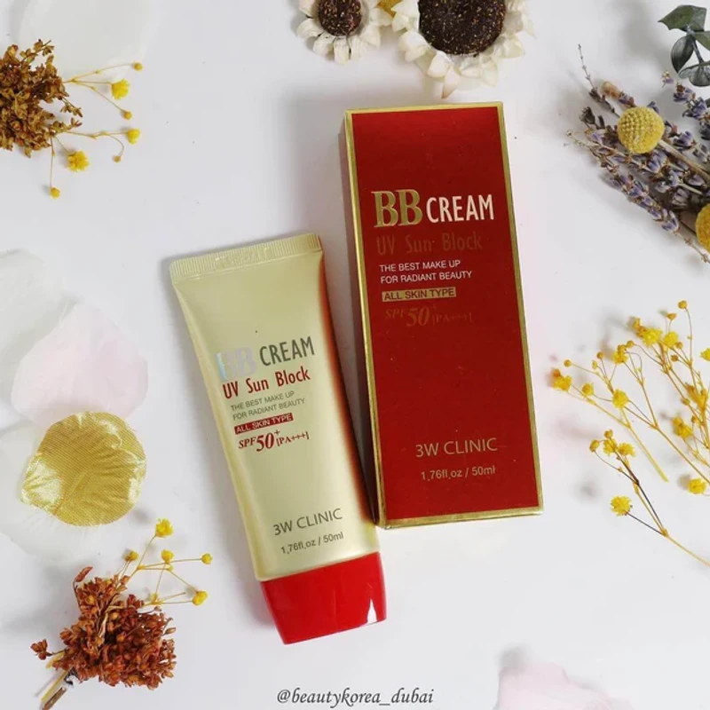 3W Clinic BB cream with SPF 50+ PA+++ (50ml)