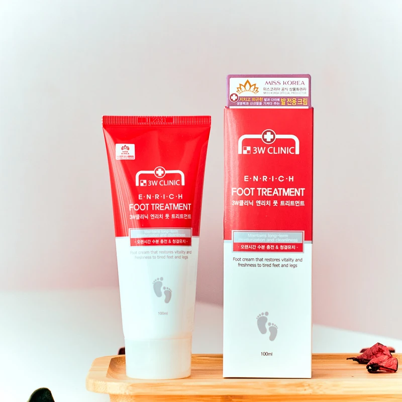 3W Clinic Enrich Foot Treatment/Cream (100ml)