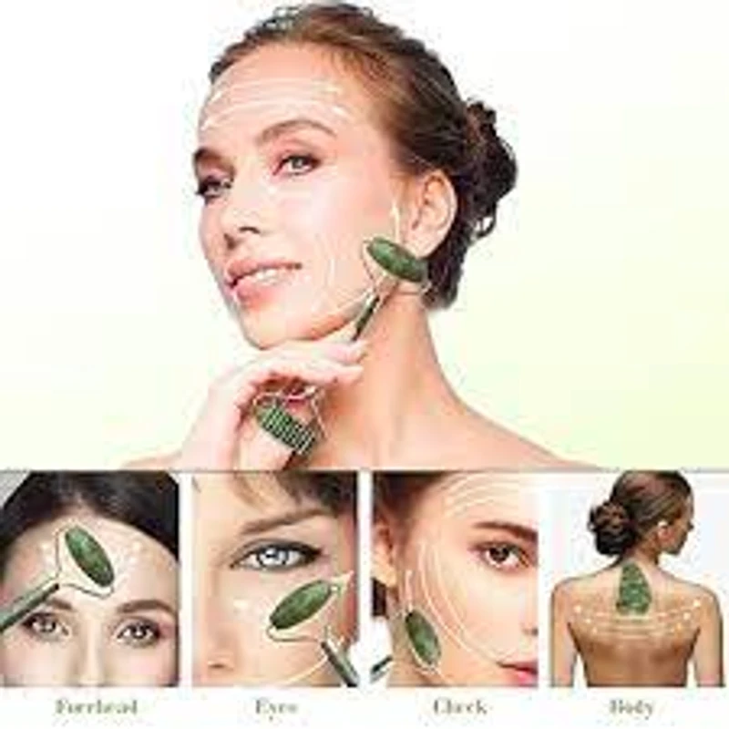 White birch beauty jade beauty wheel + Gua Sha - Image 8