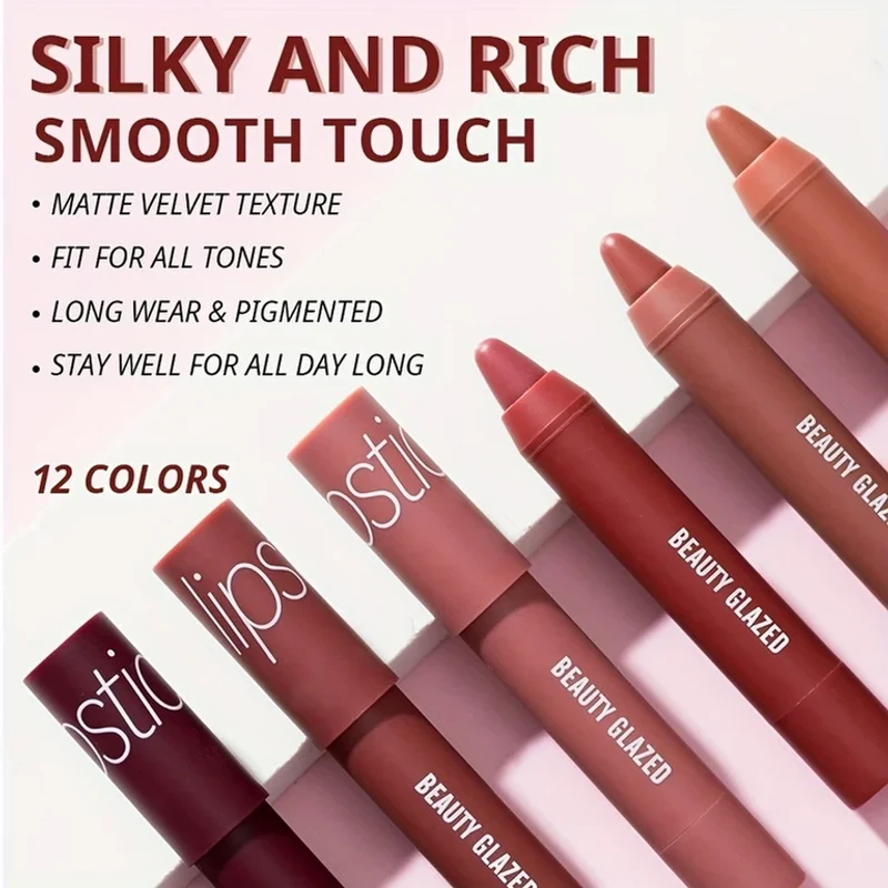 BEAUTY GLAZED Velvet Soft Mist Lipstick - Image 3