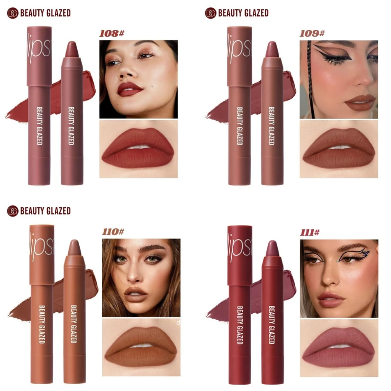 BEAUTY GLAZED Velvet Soft Mist Lipstick - Image 11
