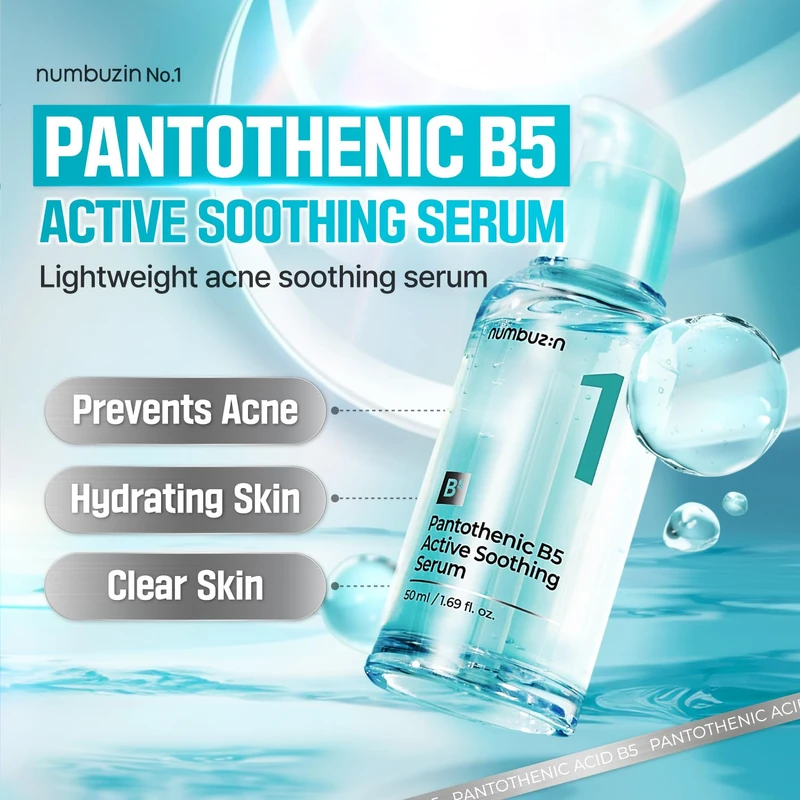 Numbuzin No. 1 Pantothenic B5 Active Soothing Serum