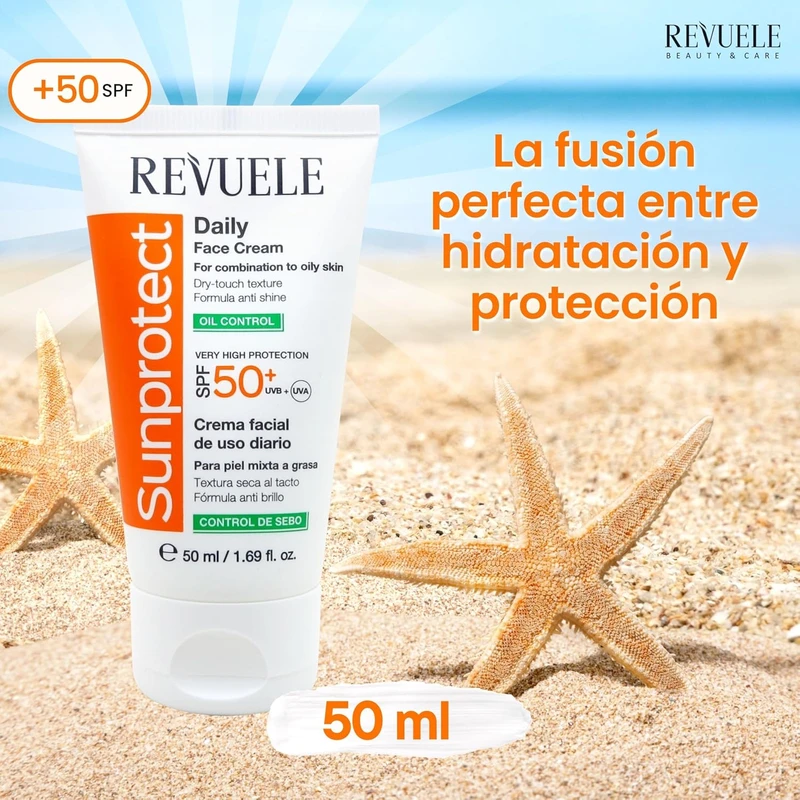 Revuele Sunprotect Daily Face Cream SPF50++ (combination to oily skin) - Image 3