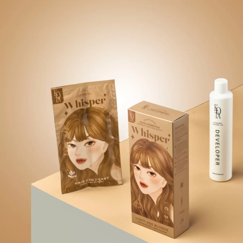 KOTA Hair Color Whisper Light Ash Blonde - Natural Permanent - Image 3