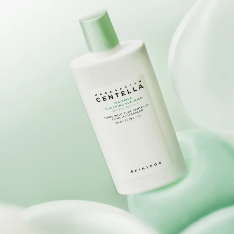 SKIN1004 Madagascar Centella Tea-Trica Soothing Sun Milk SPF 50+ PA++++  (50ml) - Image 3