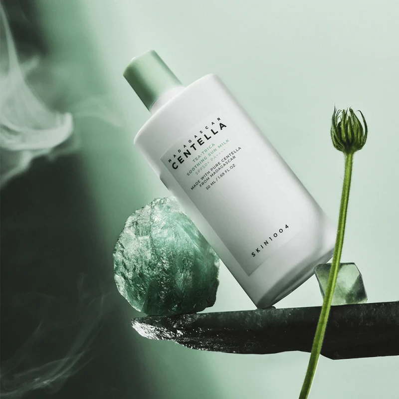 SKIN1004 Madagascar Centella Tea-Trica Soothing Sun Milk SPF 50+ PA++++  (50ml) - Image 5