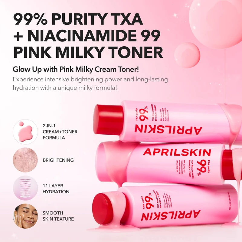APRILSKIN TXA Niacinamide 99 Milky Toner (150ml)