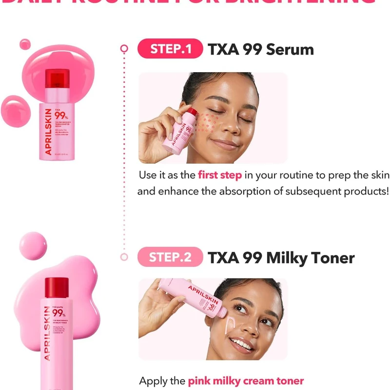 APRILSKIN TXA Niacinamide 99 Milky Toner (150ml) - Image 8