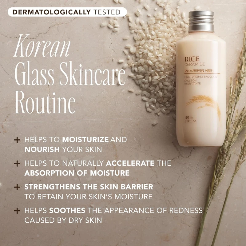 The Face Shop Rice Ceramide Moisturizing Emulsion (150 ml)
