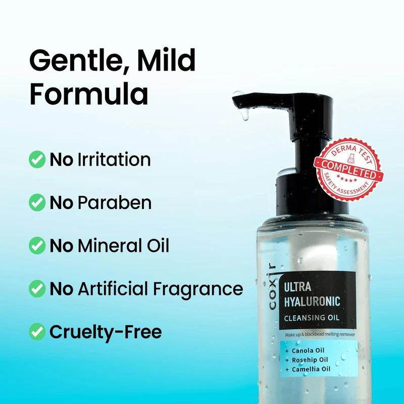 Coxir Ultra Hyaluronic Cleansing Oil (150ml) - Image 6
