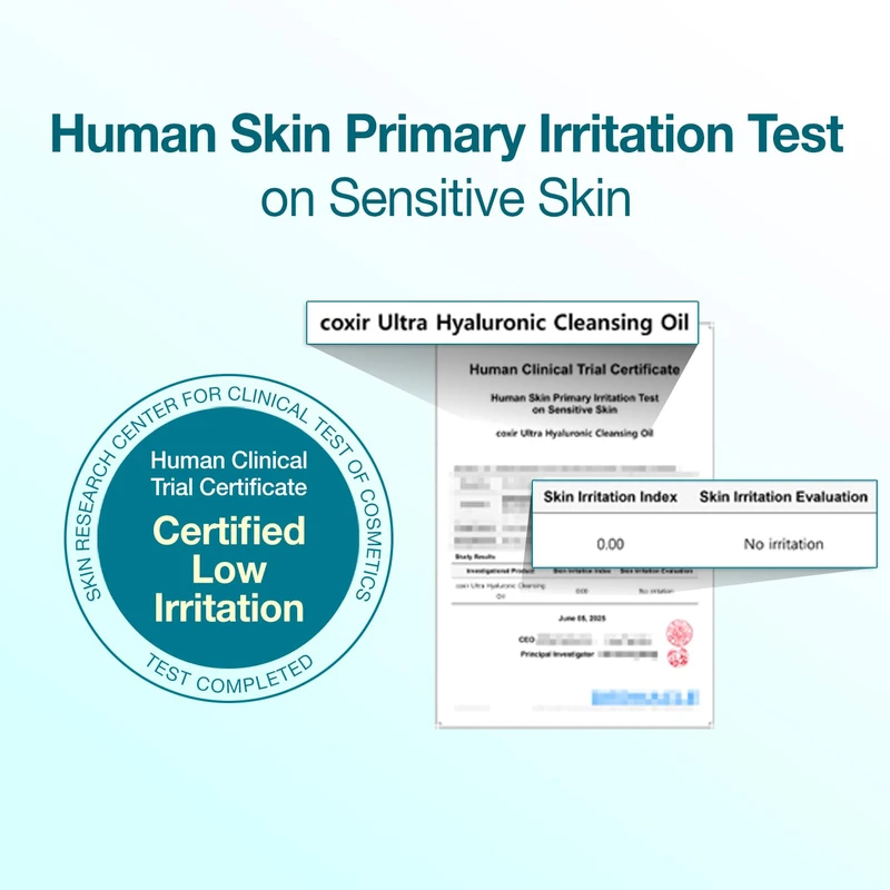 Coxir Ultra Hyaluronic Cleansing Oil (150ml) - Image 8