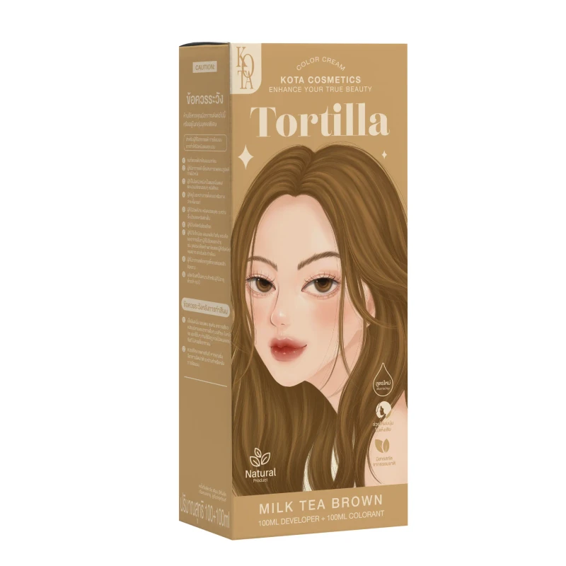 KOTA Hair Color Tortilla (Milk Tea Brown)