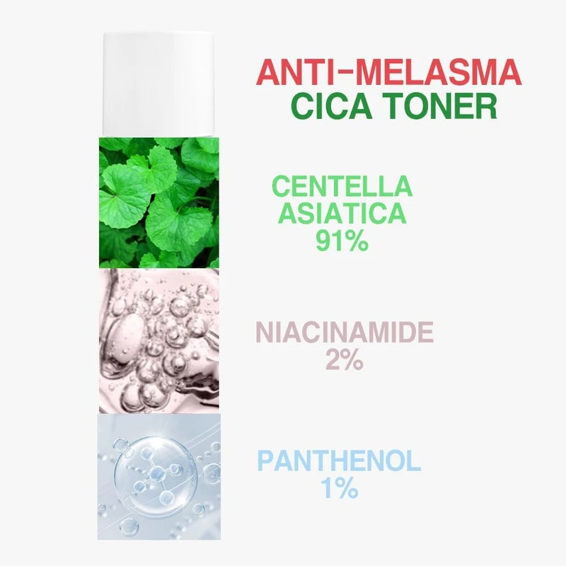 Carenel Anti-Melasma Cica Treatment Toner (155ml) - Image 5
