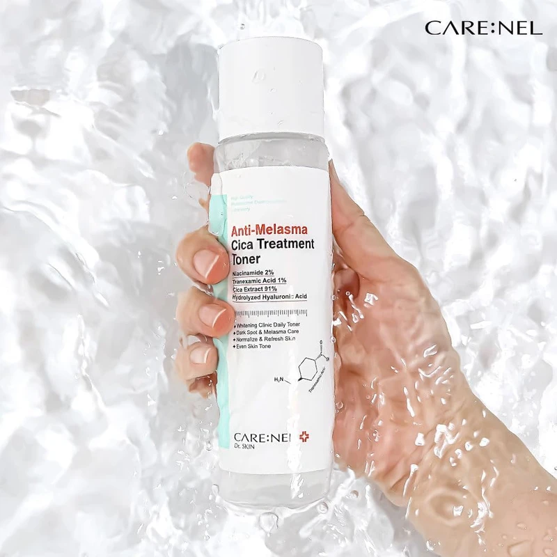 Carenel Anti-Melasma Cica Treatment Toner (155ml) - Image 6