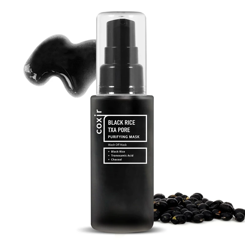 Coxir Black Rice TXA Pore Purifying Mask (50ml)
