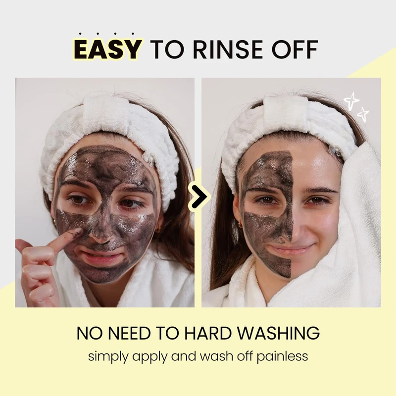 Coxir Black Rice TXA Pore Purifying Mask (50ml) - Image 5