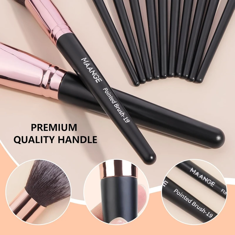 Make up Brushes, Professional ( 20 Pcs) - Image 5