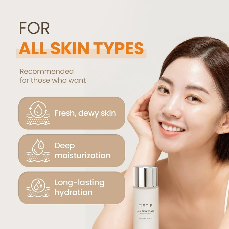 TIRTIR MILK SKIN TONER (150ml)